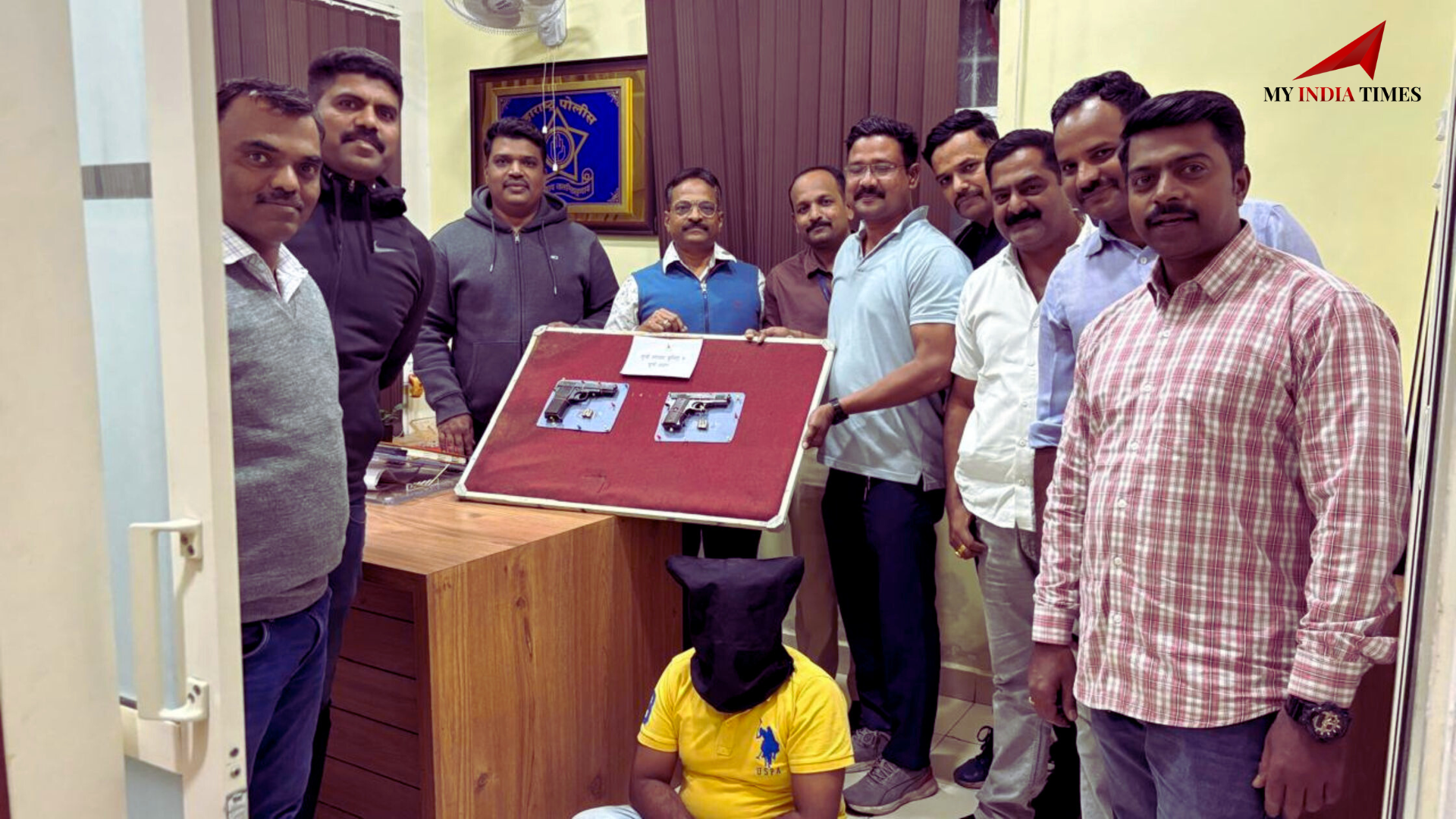 Pune Crime News: Nanded City Police Execute Swift Operation, Seize Two Illegal Pistols and Ammunition Worth ₹70,500